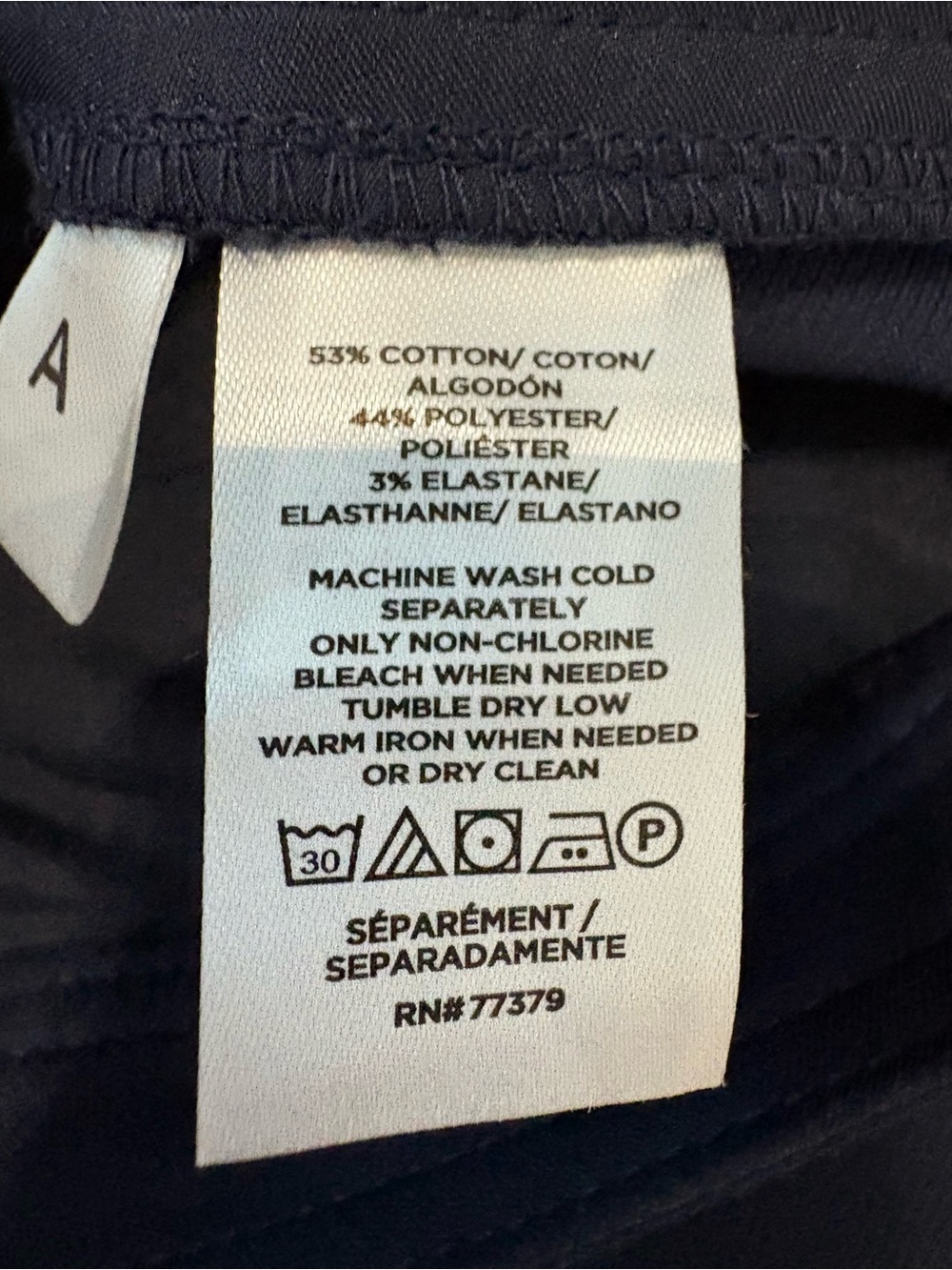 Ann Taylor Navy Wide-Leg Pants - Picture 10 of 11